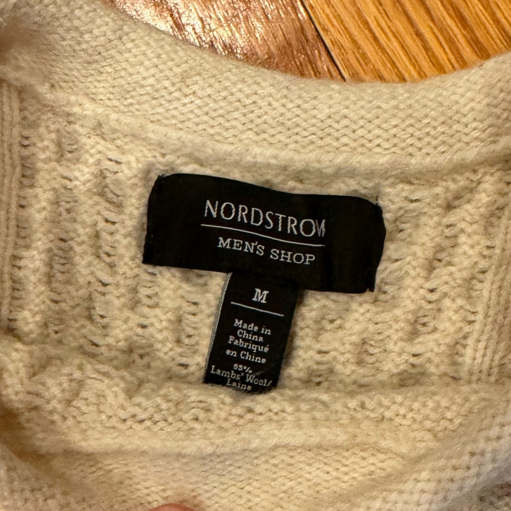 Wool Cable-knit Sweater